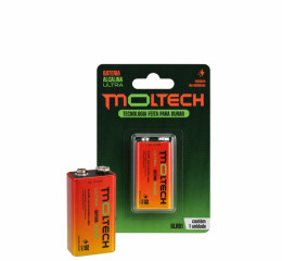 BATERIA ALCALINA 9V CX C/10UN BLISTER MR499